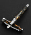Urbanite Acrylic & Brass Fountain Pen (Medium Nib) - Woody Brown
