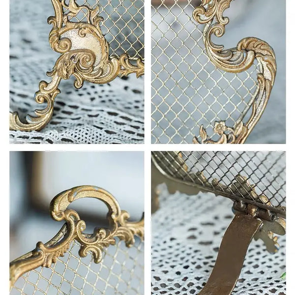 PEWTER JEWELRY SHELF