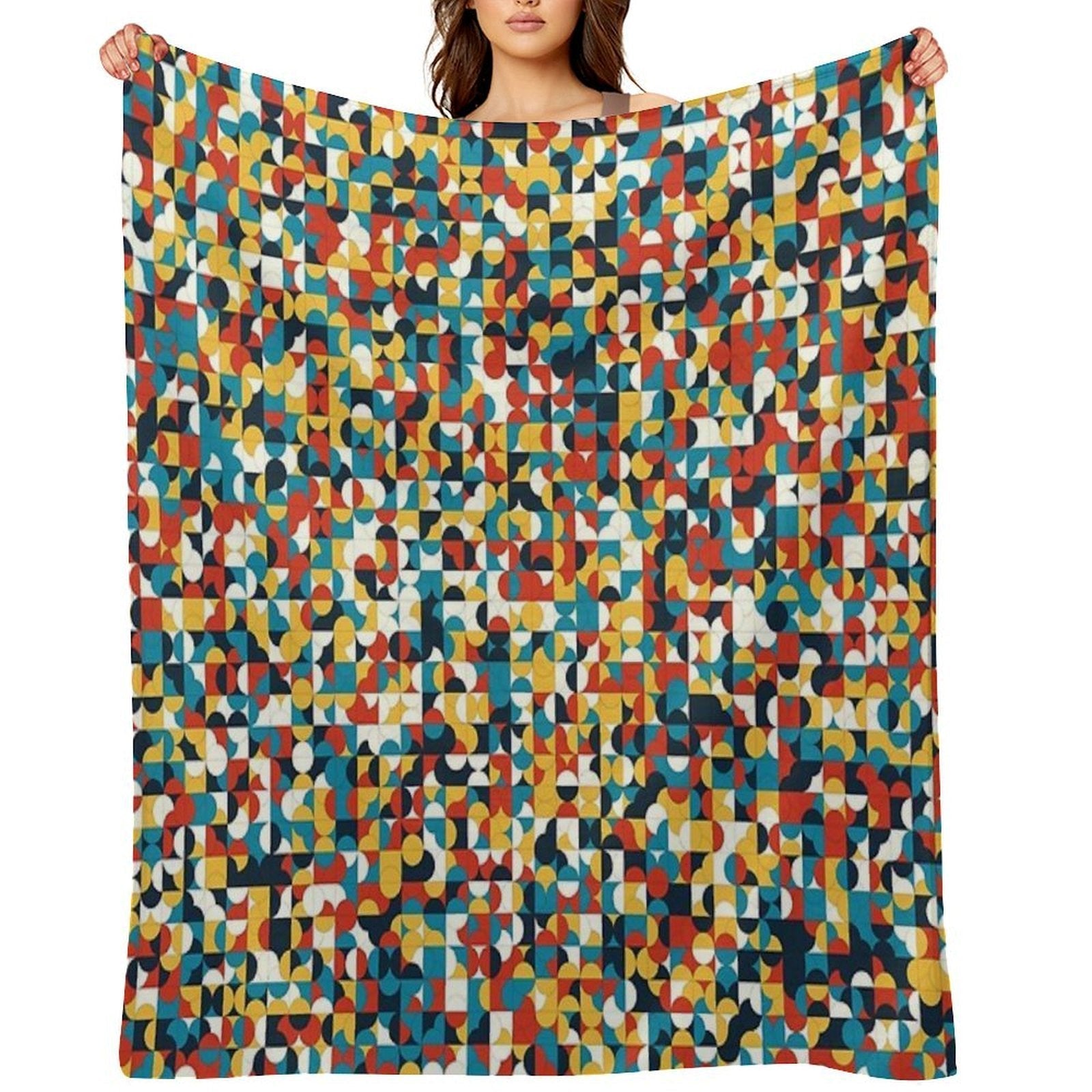 Pattern 003 6 Sustainable Throw Blanket