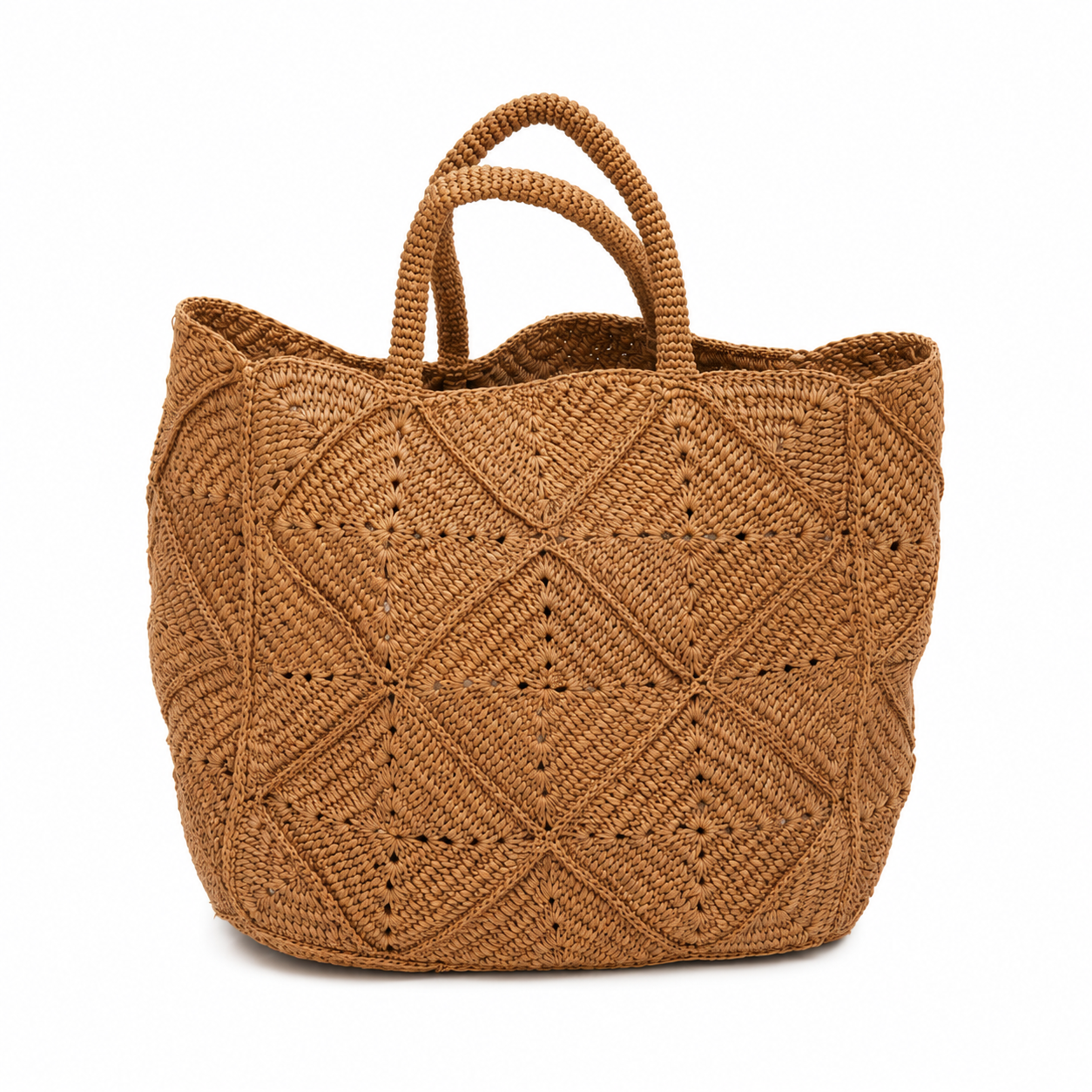 Nico Raffia Tote Bag