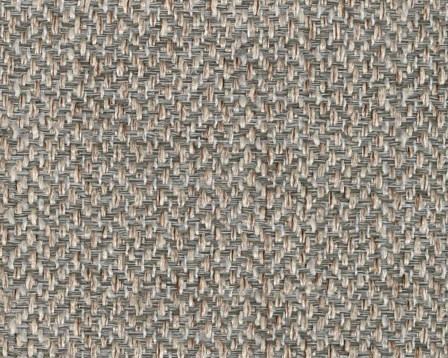 Rectangular Upholstered Ottoman Light Brown Bun Legs