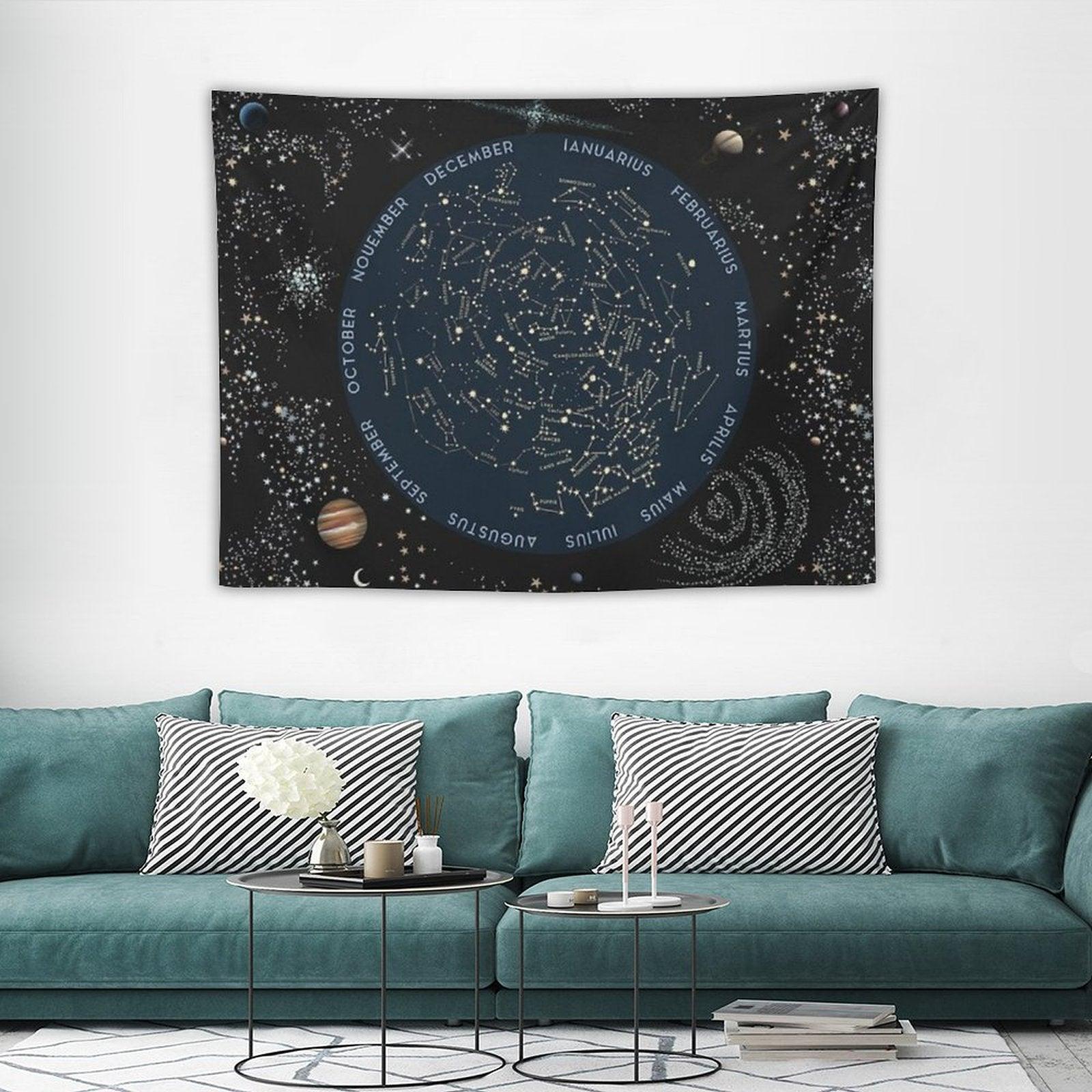 Come with Me to See The Stars Tapestry