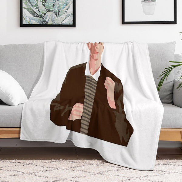 Rick Roll Lightweight Throw Blanket