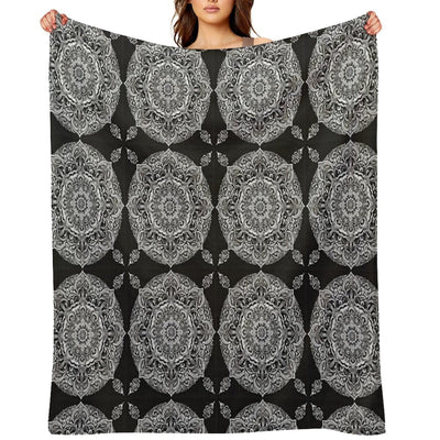Make Your Bedroom, Kitchen & Bath Cozy with Mandala Decor Comfort Throw Blanket