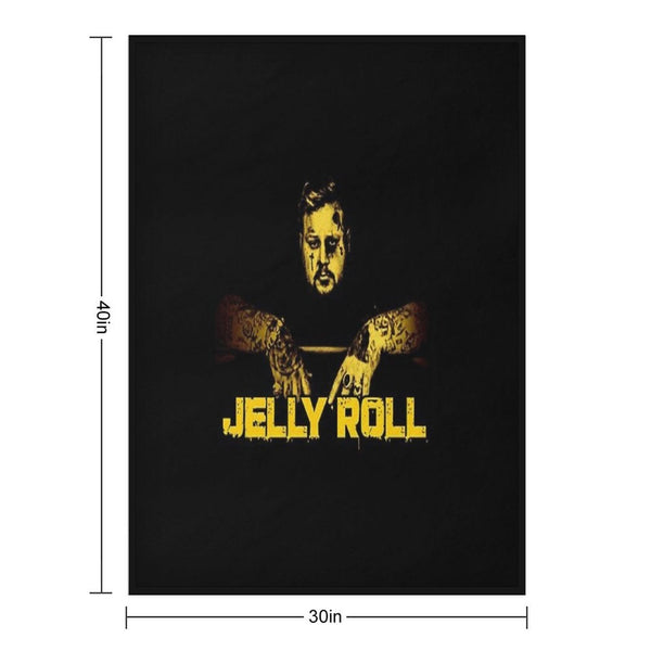 Jelly Roll Eco-conscious Throw Blanket