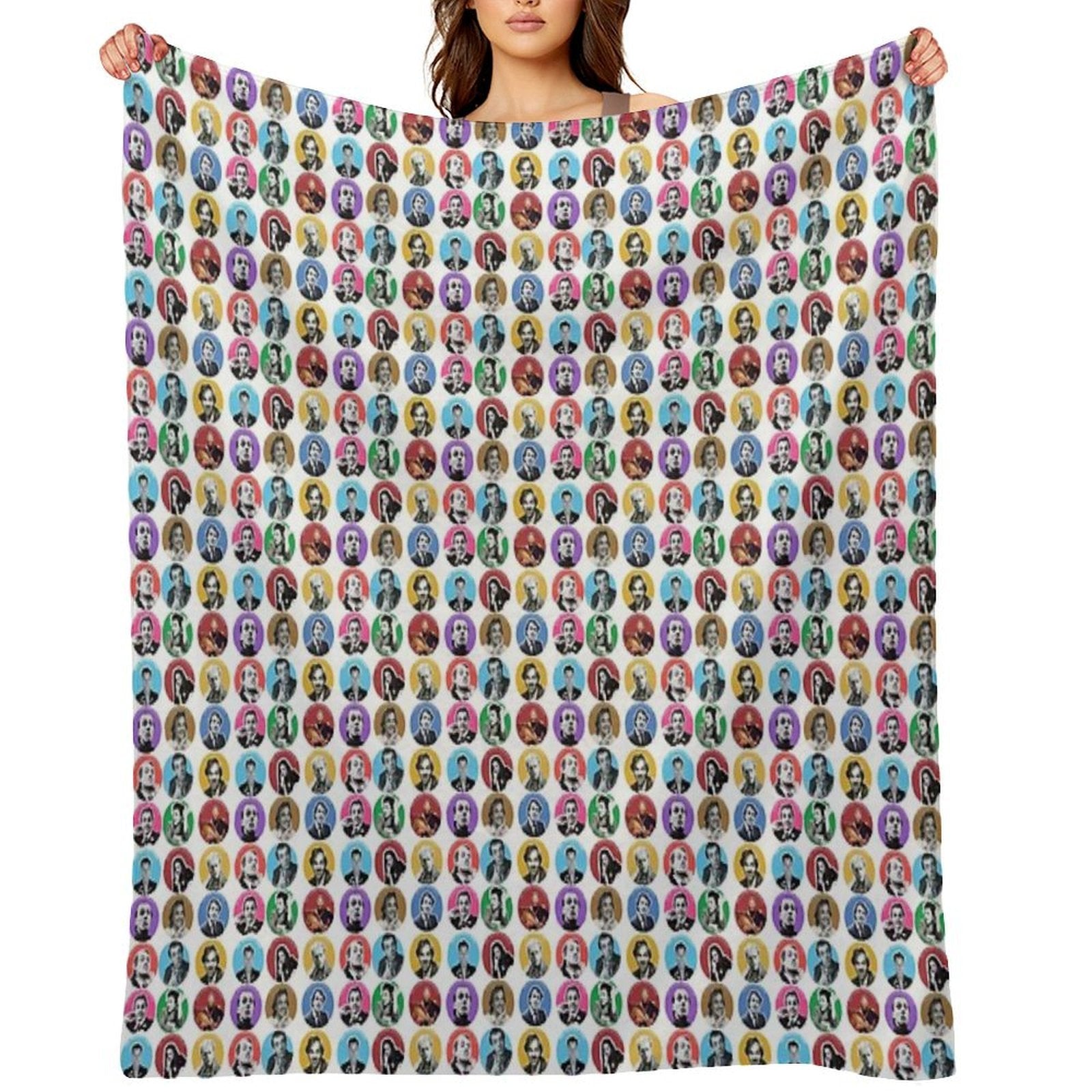 MEGA RIK MAYALL COLLECTION Durable Throw Blanket