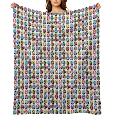 MEGA RIK MAYALL COLLECTION Durable Throw Blanket