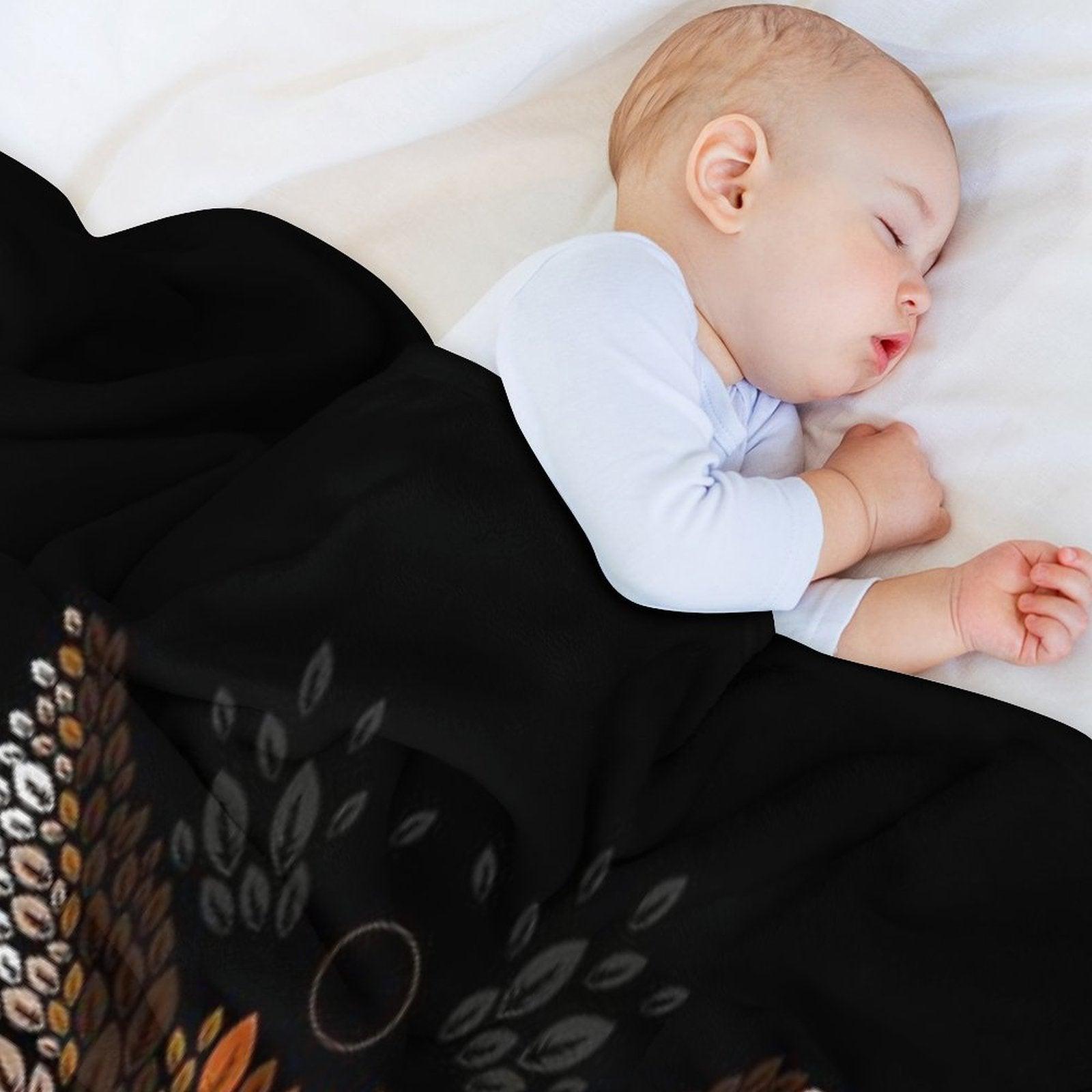 Fox Face Throw Blanket