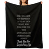 Pastor Appreciation Throw Blanket