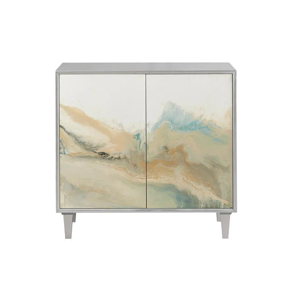 Bering 2 Door Abstract Modern Accent Chest - Gifts for You 'n Me