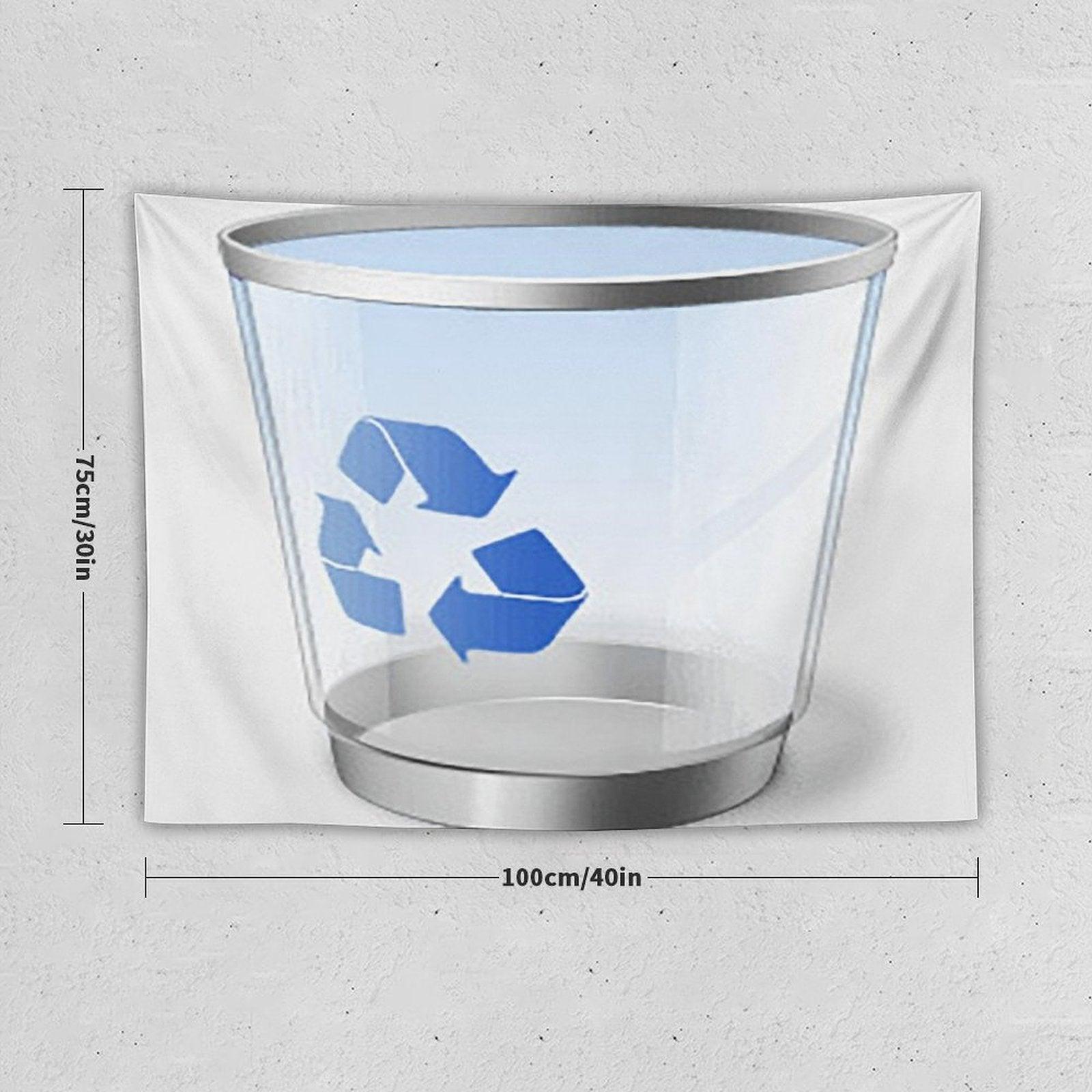 Recycle Bin Tapestry