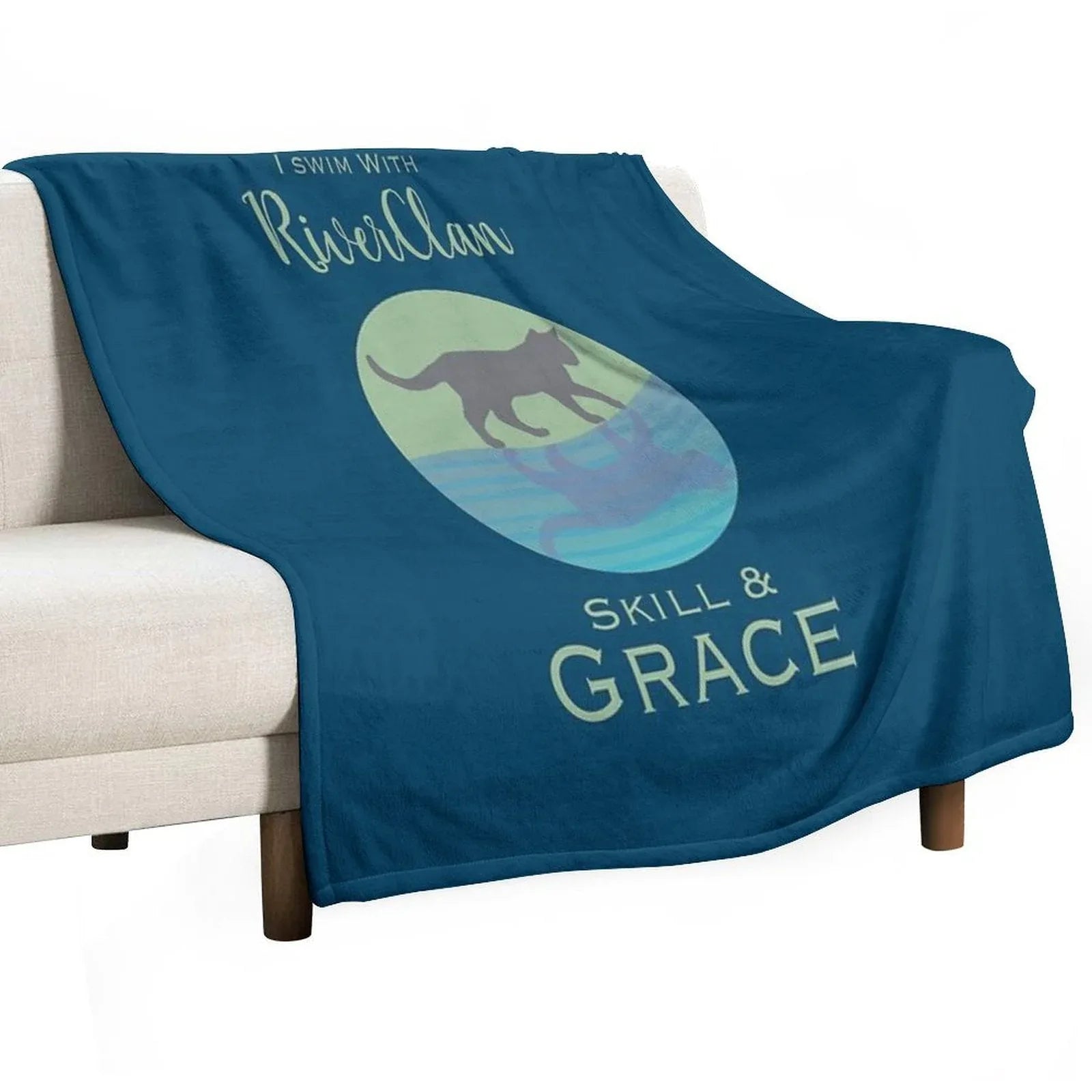 RiverClan Pride Throw Blanket