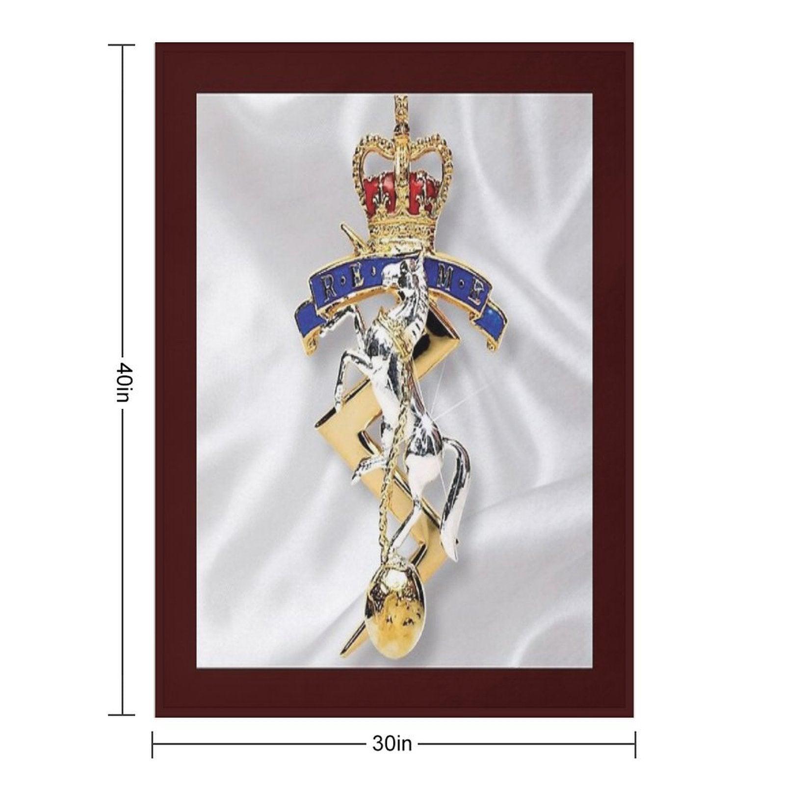 REME Badge (ROYAL ELECTRICAL MECHANICAL ENGINEERS) Throw Blanket