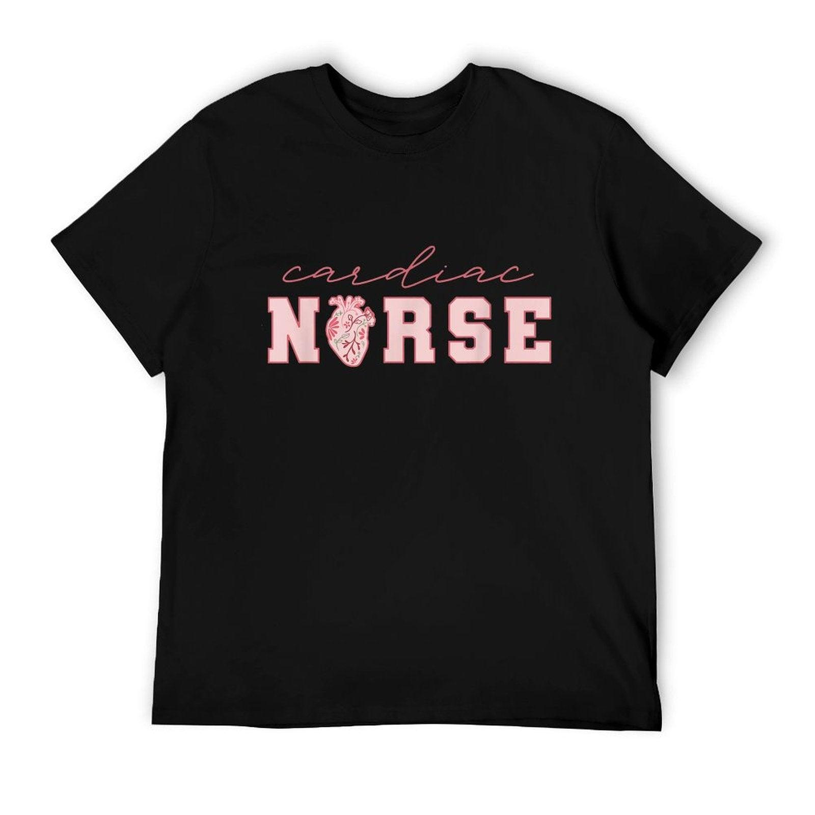 Cardiac Nurse Valentine's Day Telemetry Nurse CVICU Nurse T-Shirt