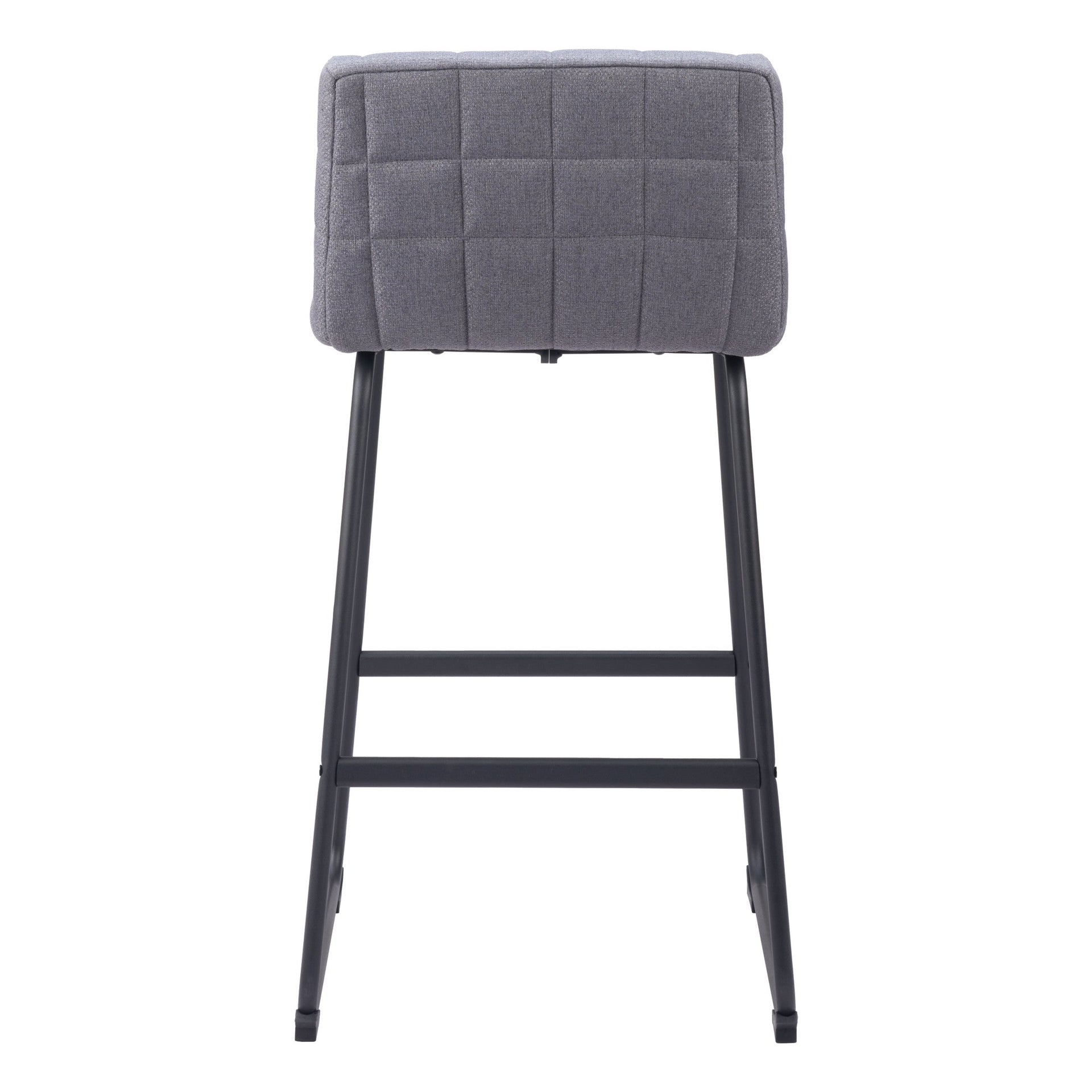 Pago Barstool (Set of 2) Gray