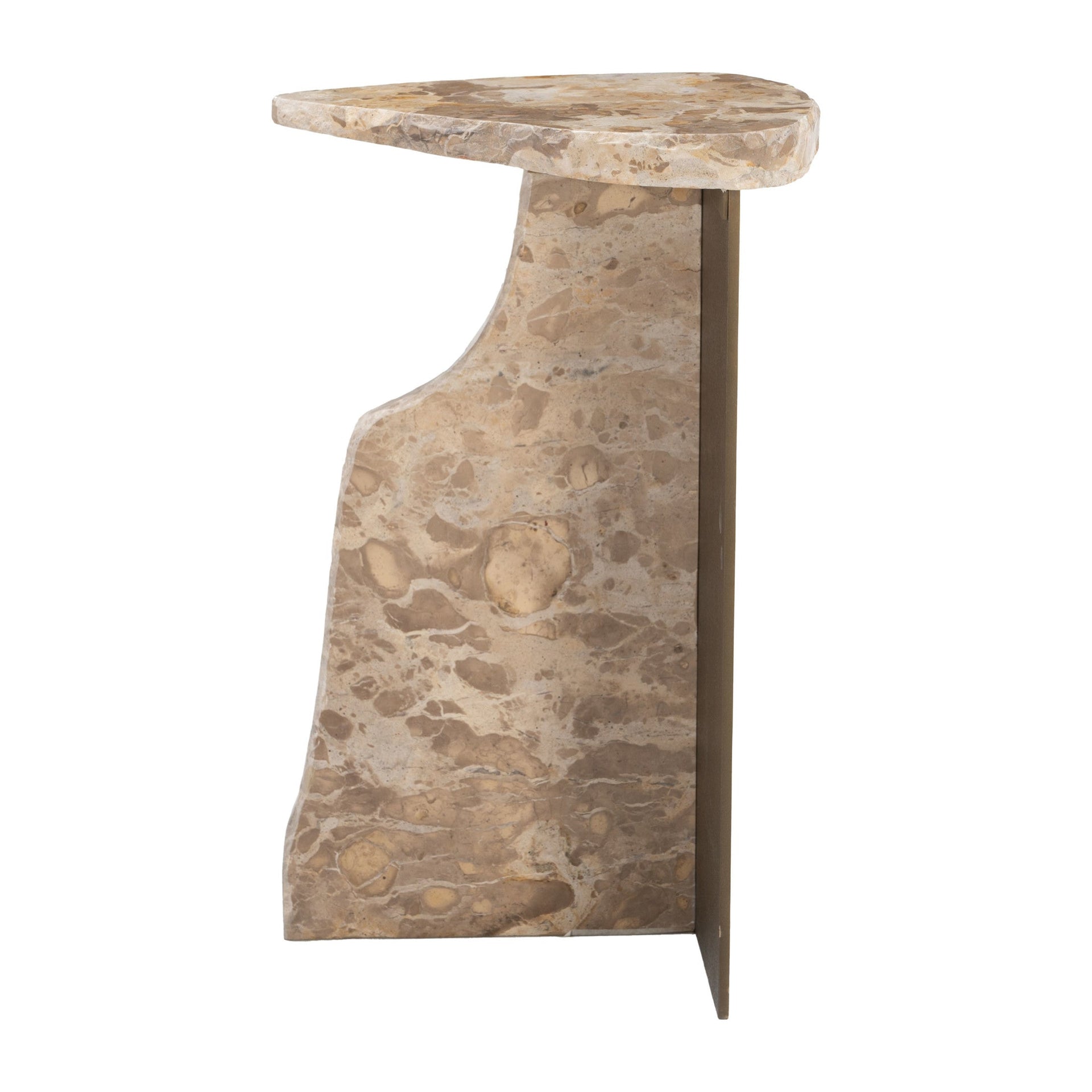 Surya Side Table Beige