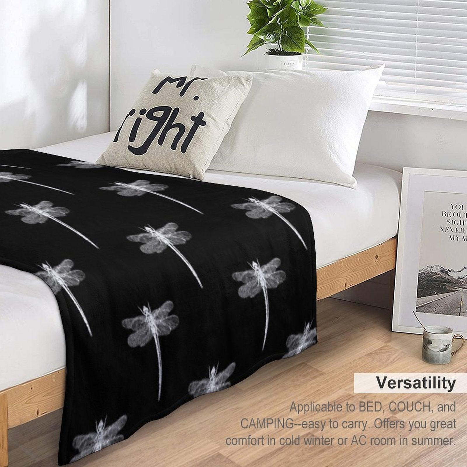 Dragonfly Throw Blanket