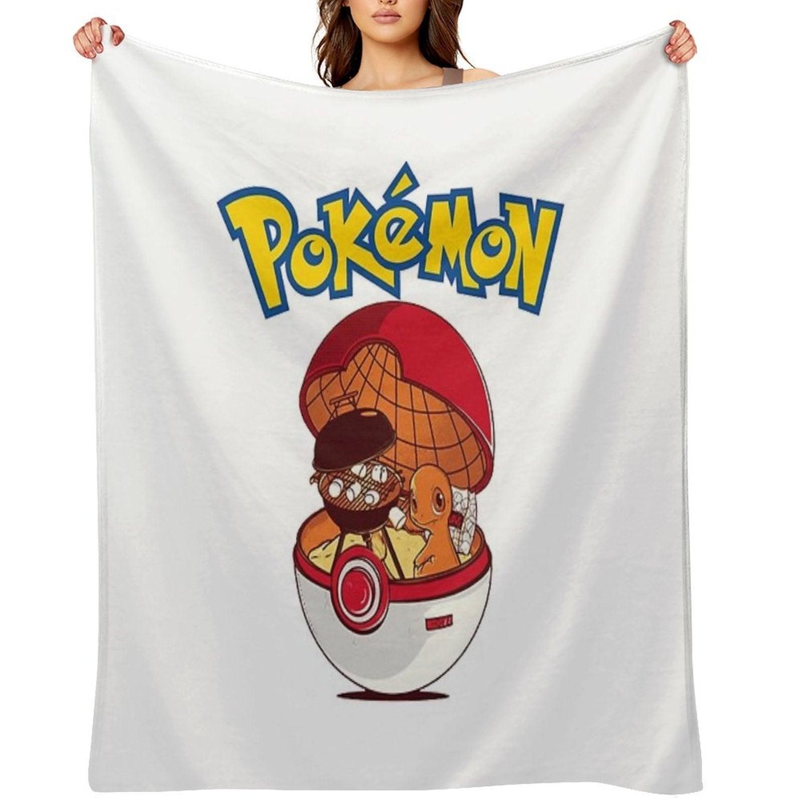 Red Ball Throw Blanket