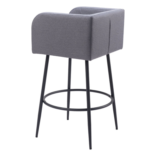 Horbat Barstool (Set of 2) Gray