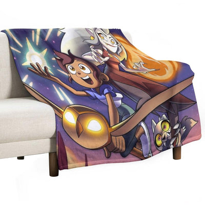 Horror House S1 Easy Care Throw Blanket