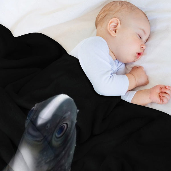 Subnautica - Cuddlefish Velvety-soft Throw Blanket