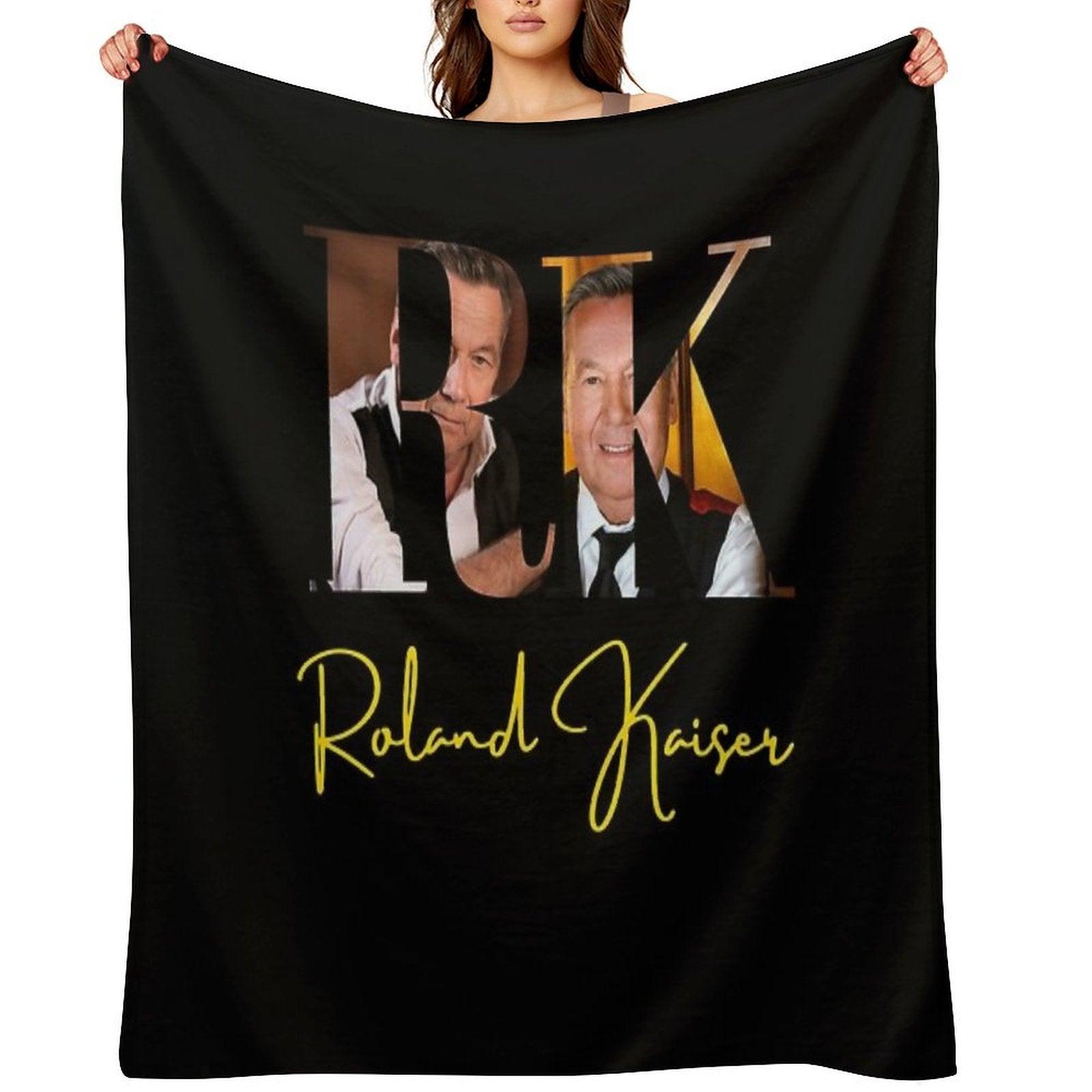 Roland Kaiser-roland Kaiser Festival- Roland Kaiser Merch Throw Blanket