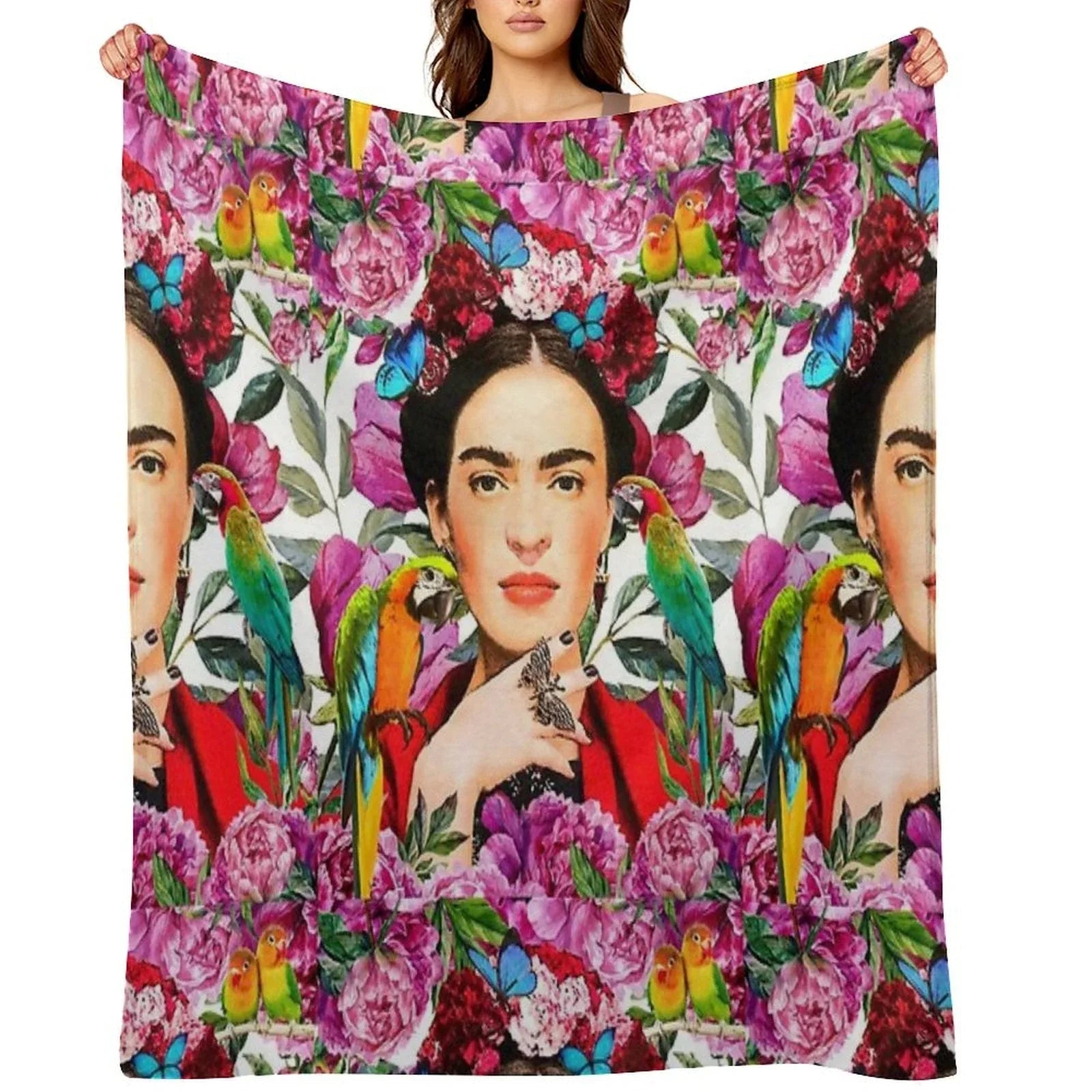 Frida.forever Throw Blanket