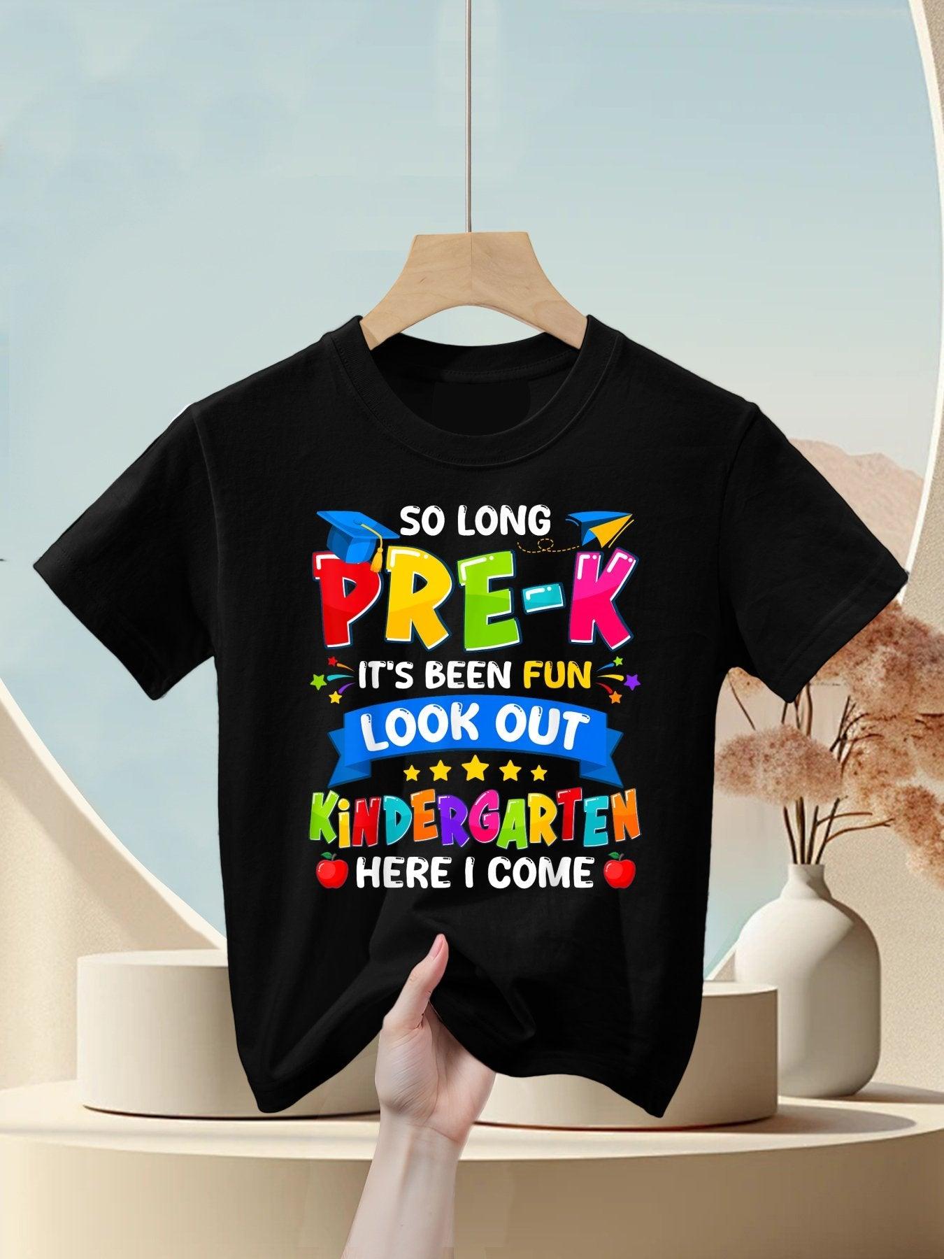 Pre-k Preschool Graduation Kids T-Shirt