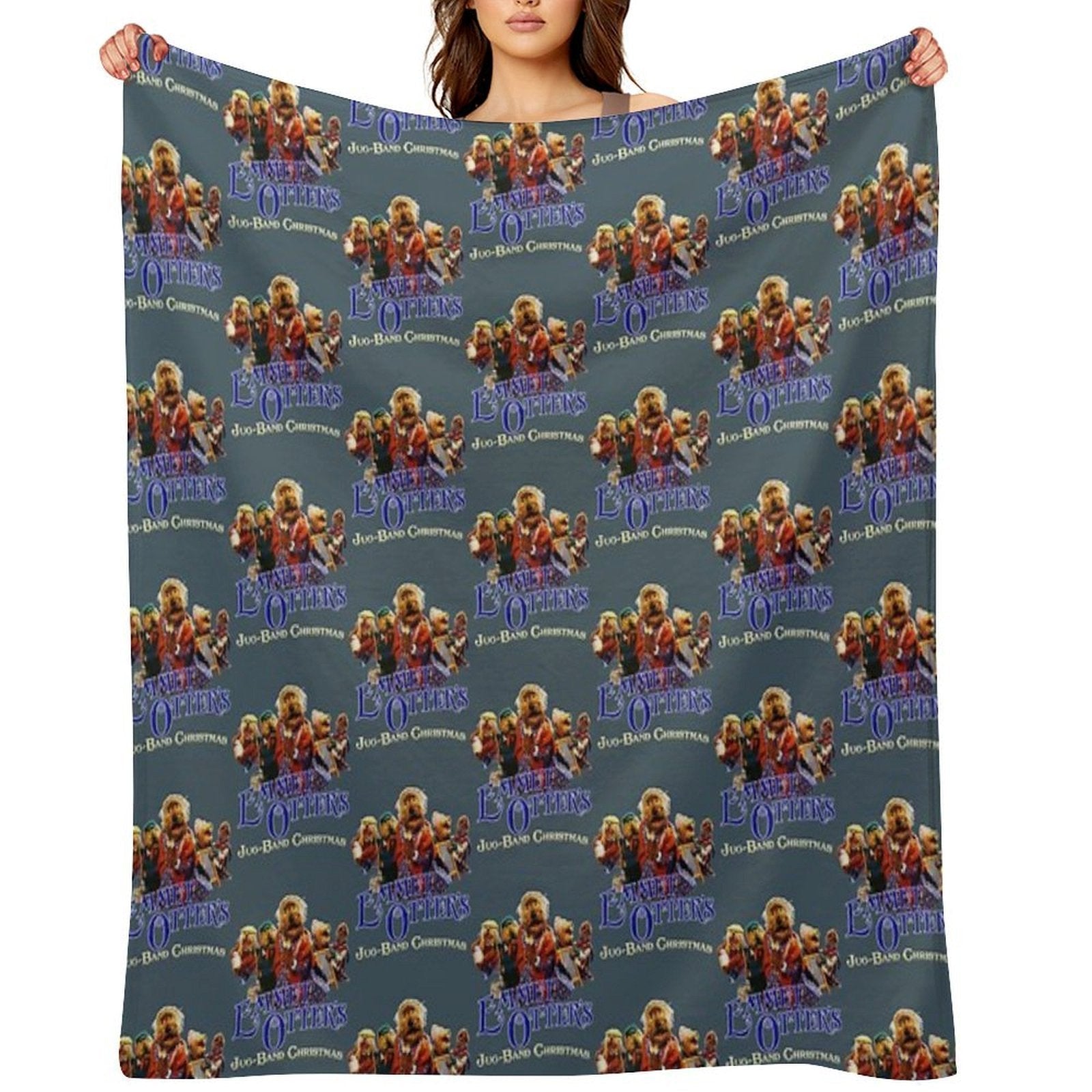 Emmet Otters Jug Band Christmas Essential Versatility Throw Blanket