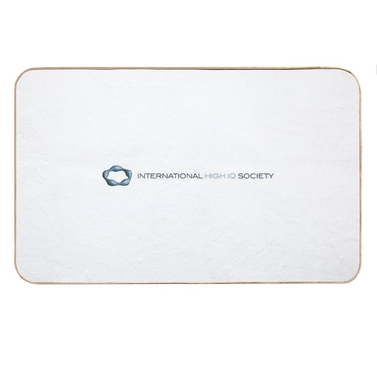 International High IQ Society - Logo Bath Mat