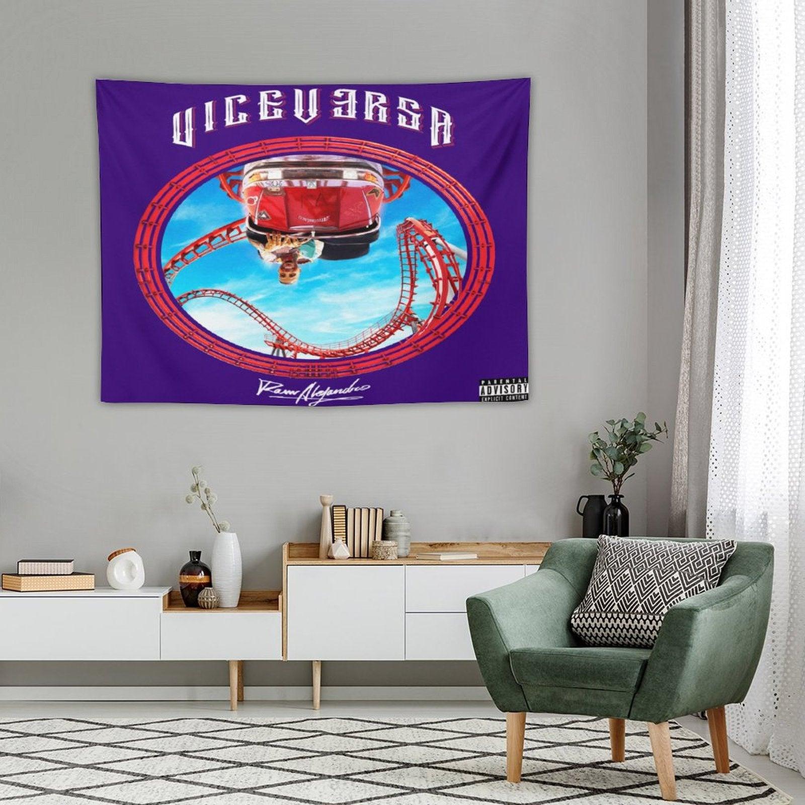 Rauw Alejandro - VICE VERSA (English Translation) Tapestry