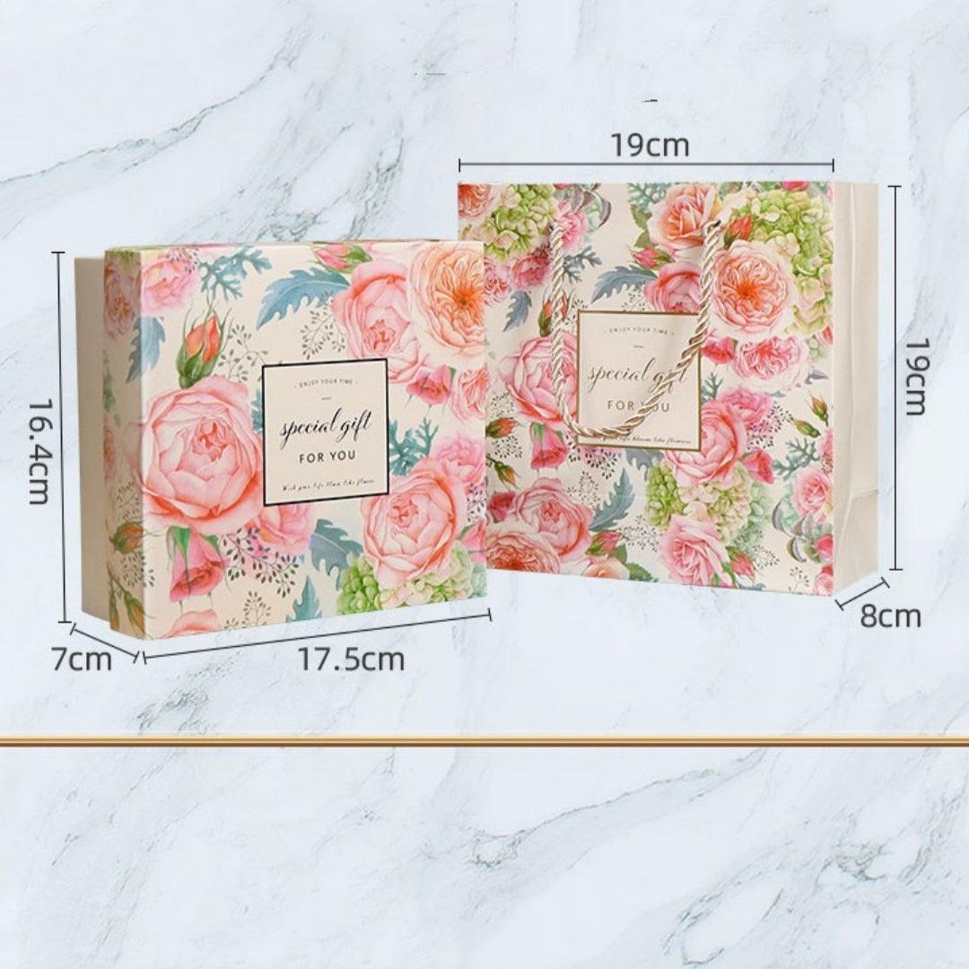 Yunnan Pu’er Double Rose Brick Tea – Compressed Tea & Gift Box Set