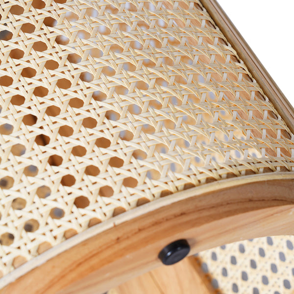 Rubber Solid Wood Side Table