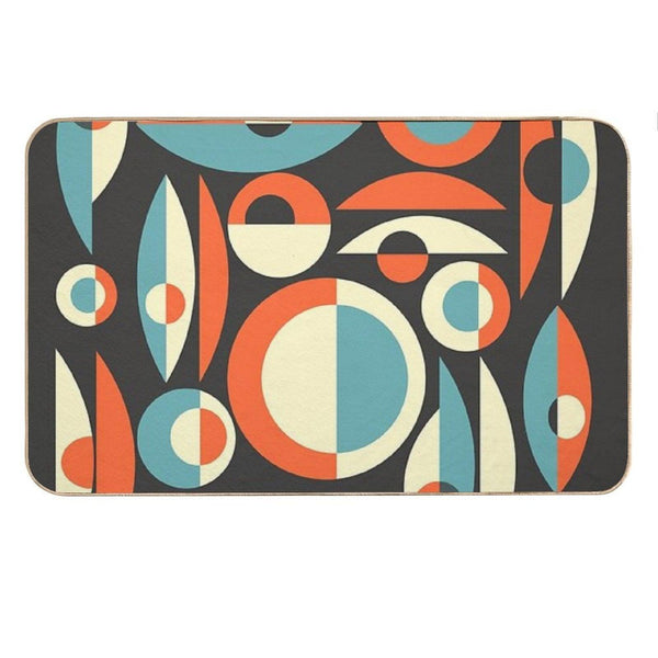 Retro Eames Era  Pisces Bath Mat