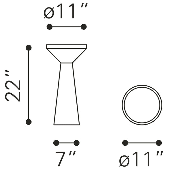 Omni Side Table Black