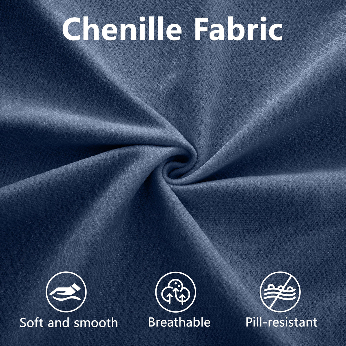 Stylish Chenille Sofa