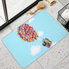 Up Balloons Bath Mat