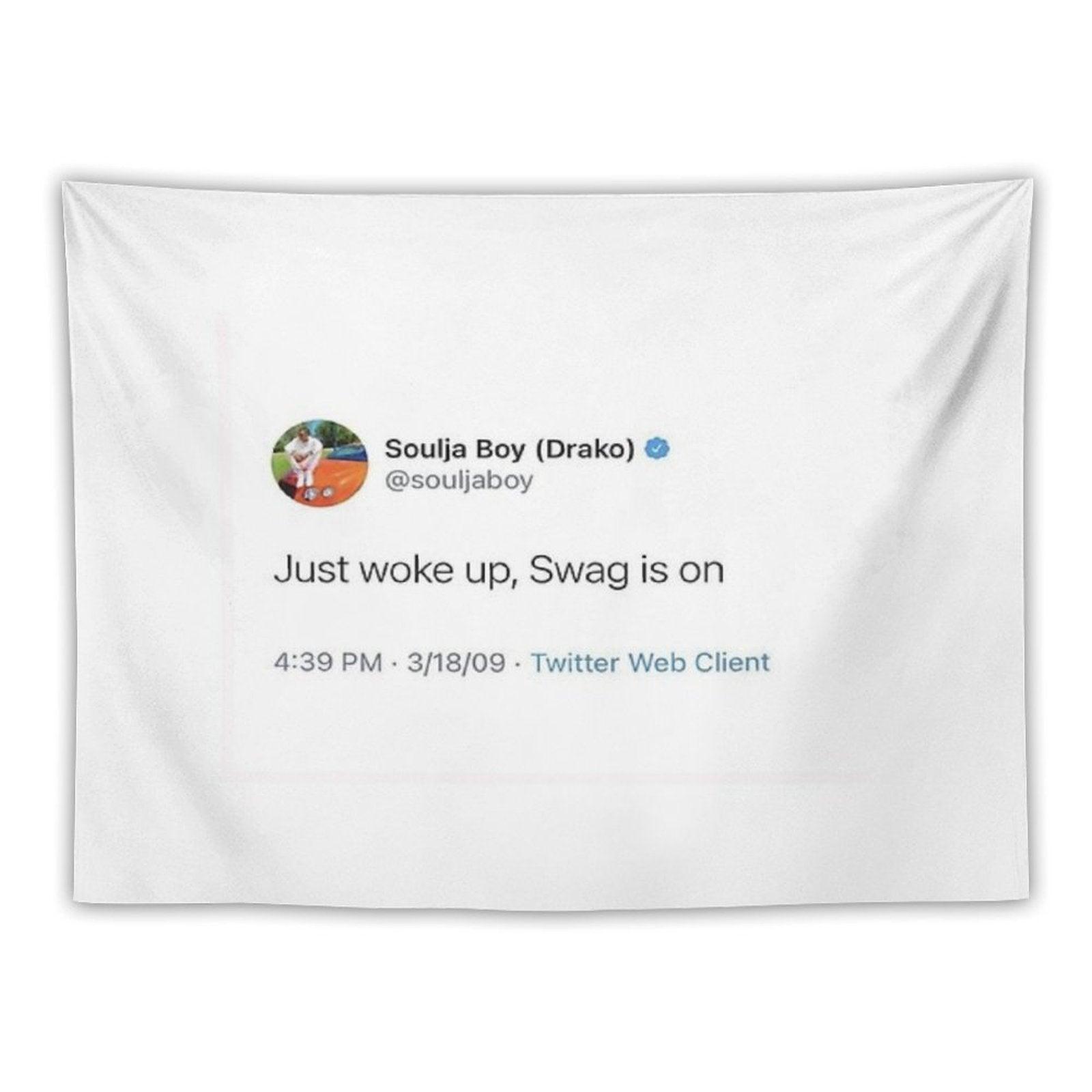 Swag Is on Tapestry
