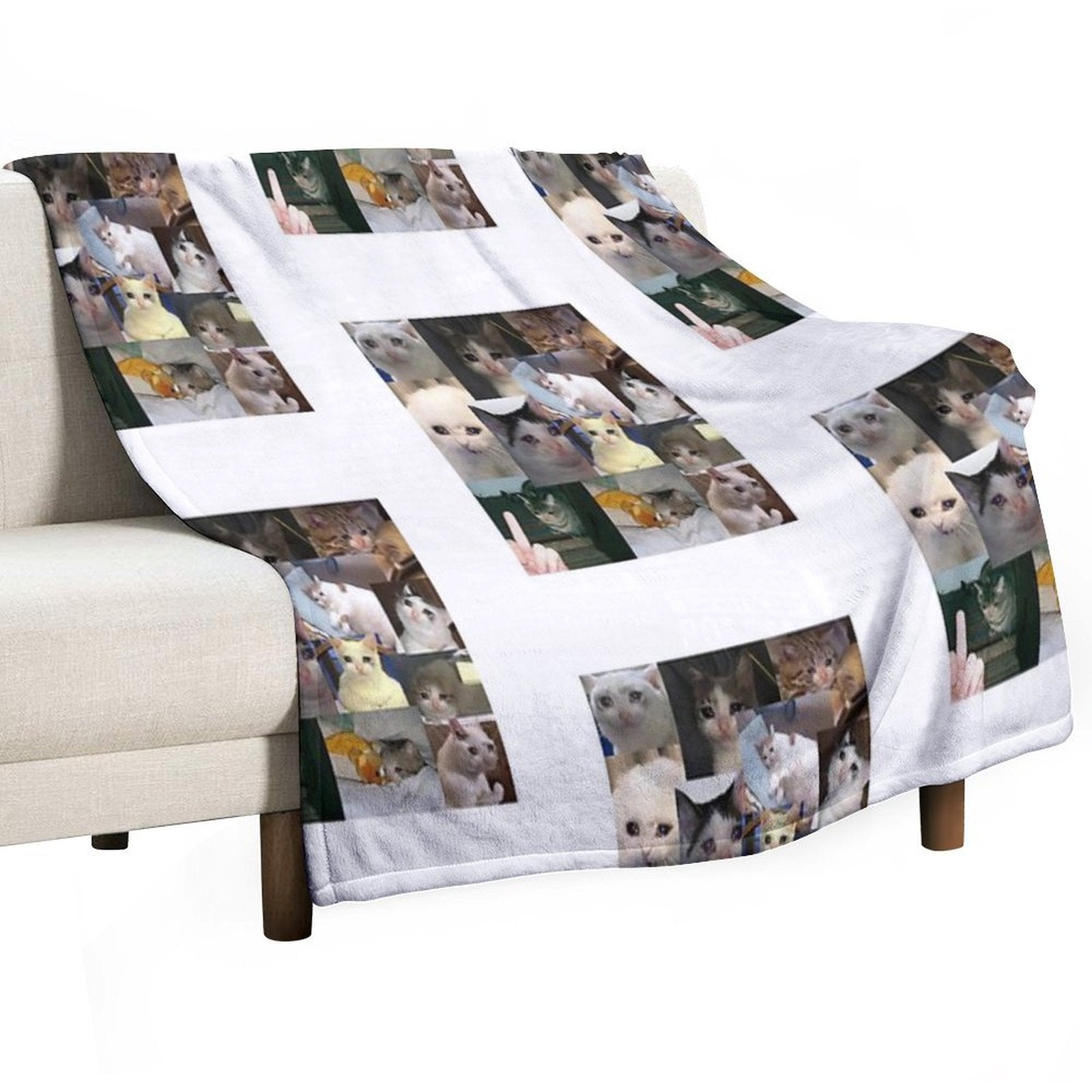 Cats Eco-conscious Throw Blanket
