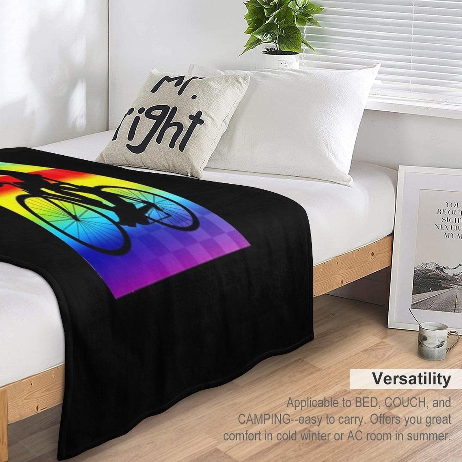 Life with Colors Throw Blanket