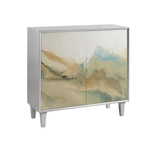 Bering 2 Door Abstract Modern Accent Chest - Gifts for You 'n Me