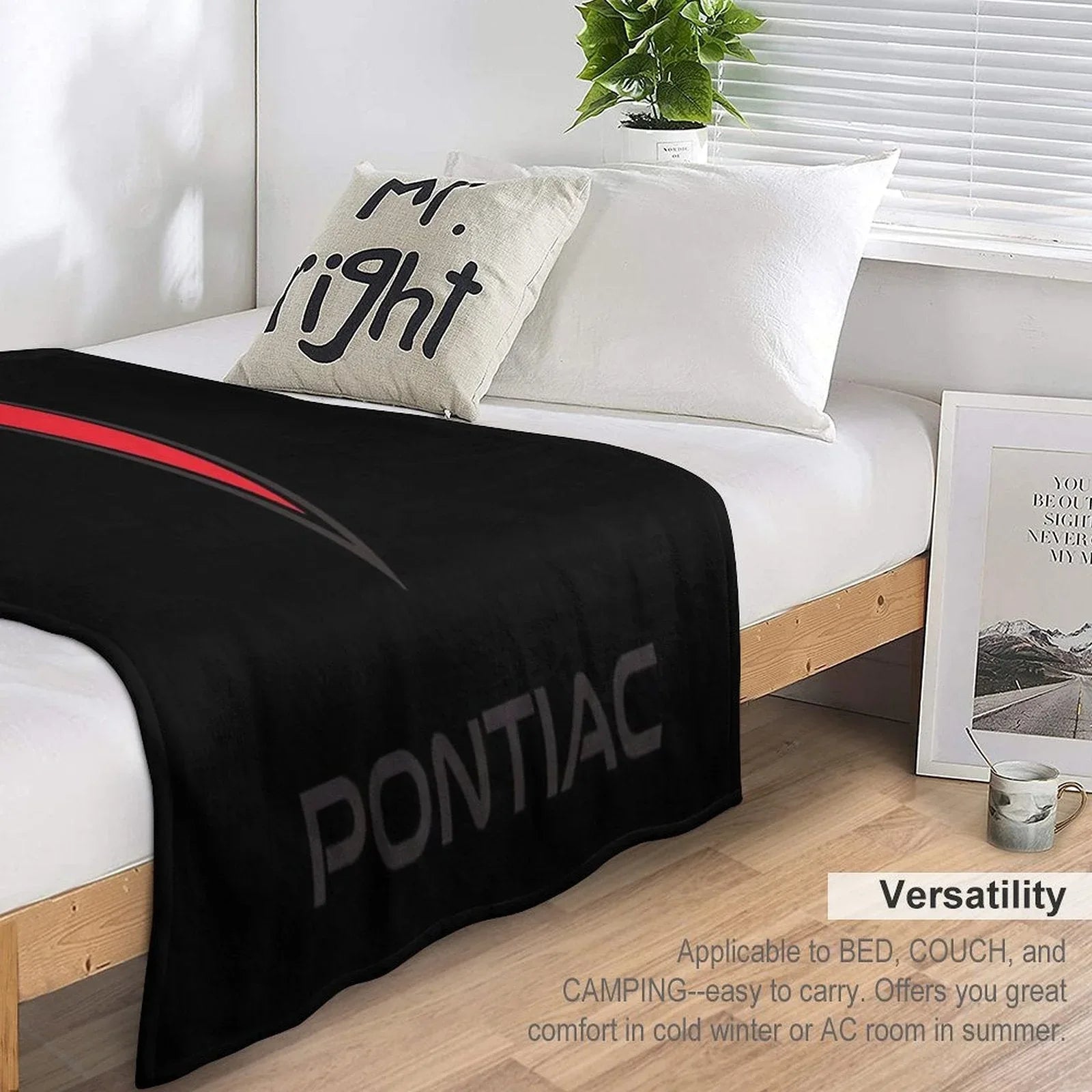 Pontiac Logo Essential Throw Blanket