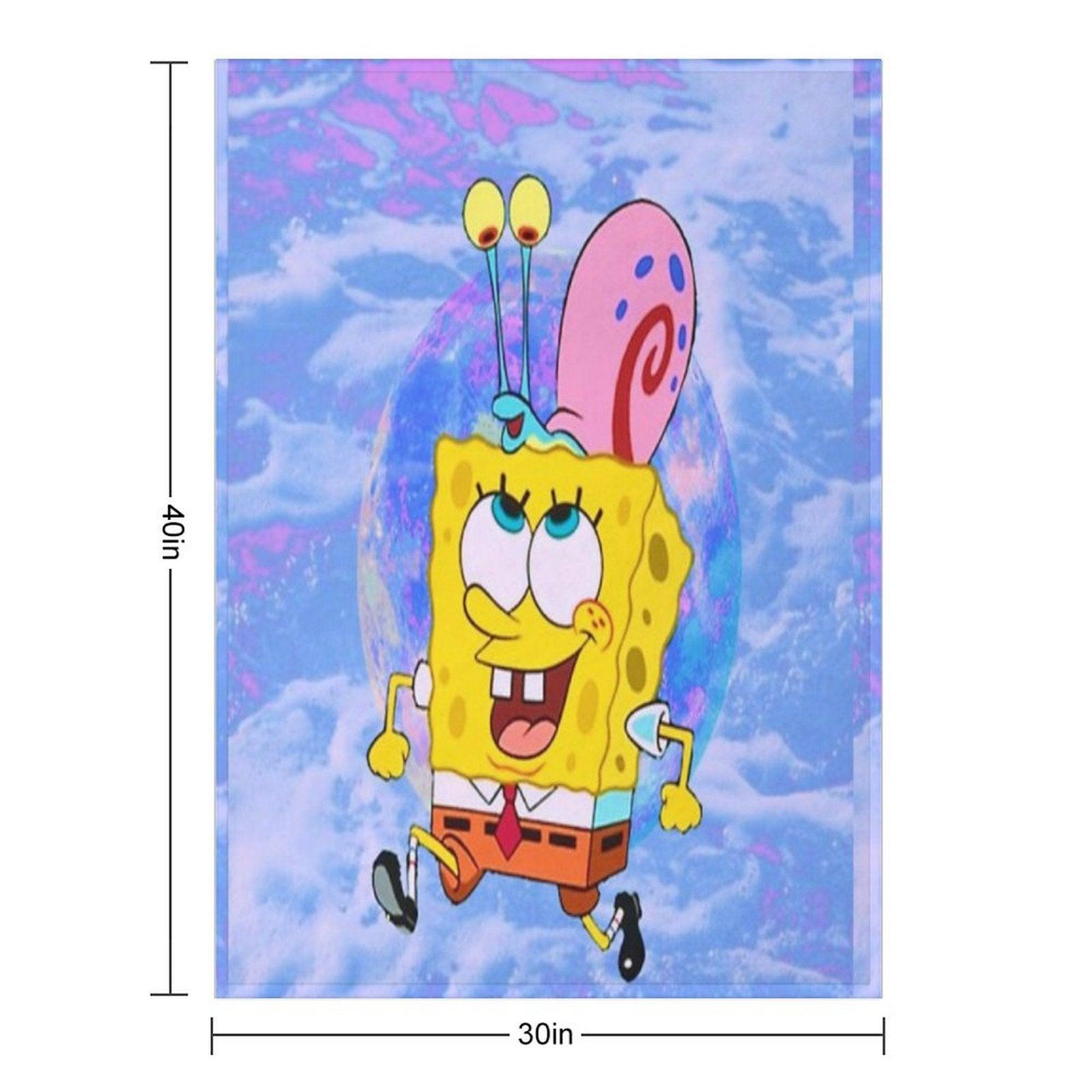 SPONGEBOB Throw Blanket