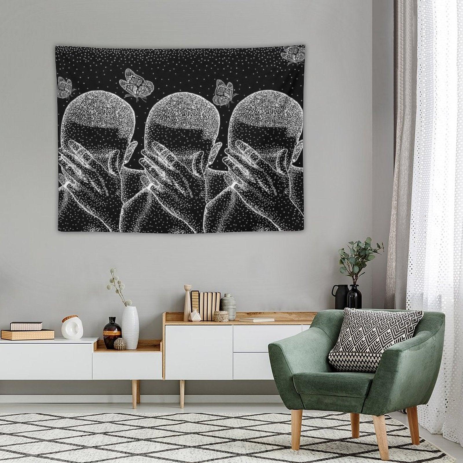 Blond Frank Mandala Tapestry