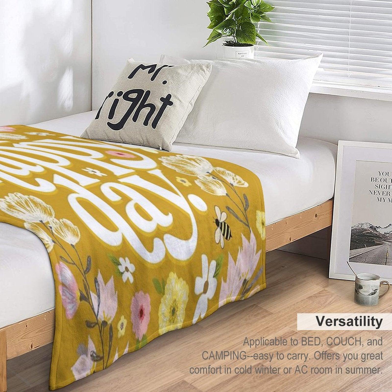Oh Happy Day Throw Blanket