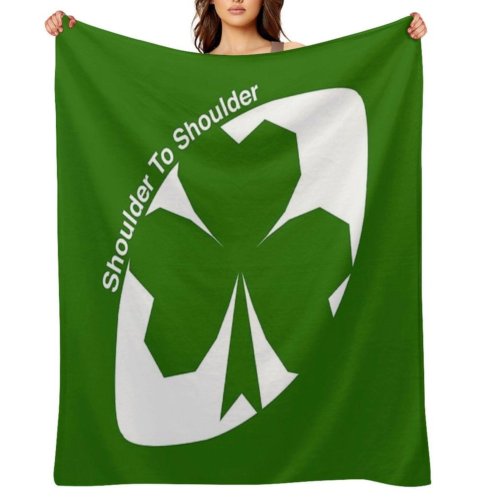 Rugby Ireland Throw Blanket