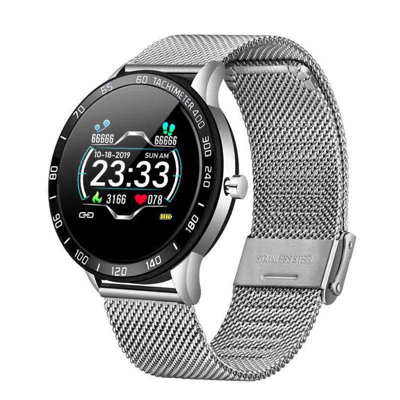 Modern Luxury New Smart Watch For Men and Women LED Color Screen And With Heart Rate Blood Pressure Tracker With  Multi-Function Mode Sport Smartwatch fitness Tracker