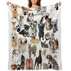 Dog Lovers Anti-pilling Throw Blanket
