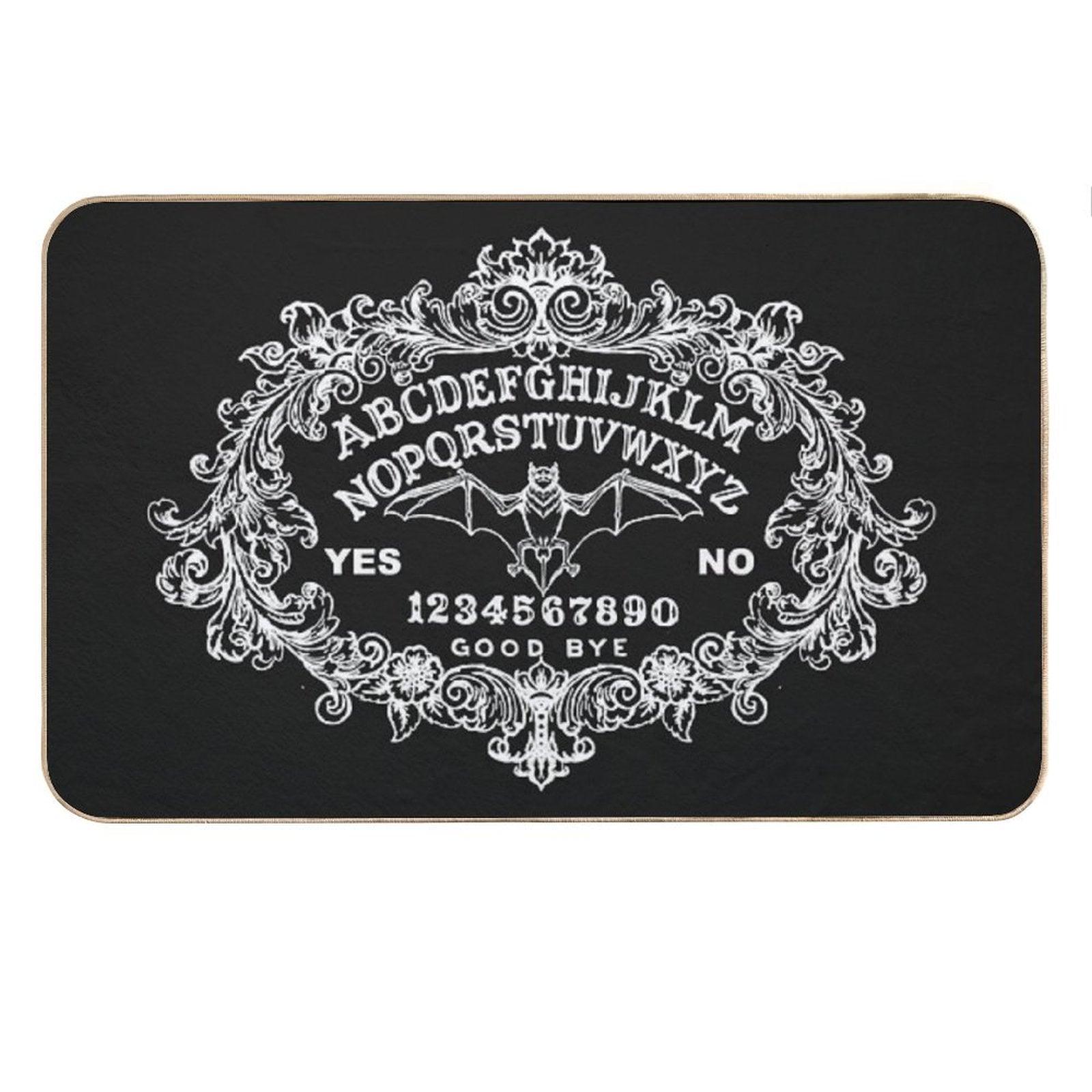Bat Witch Board Bath Mat