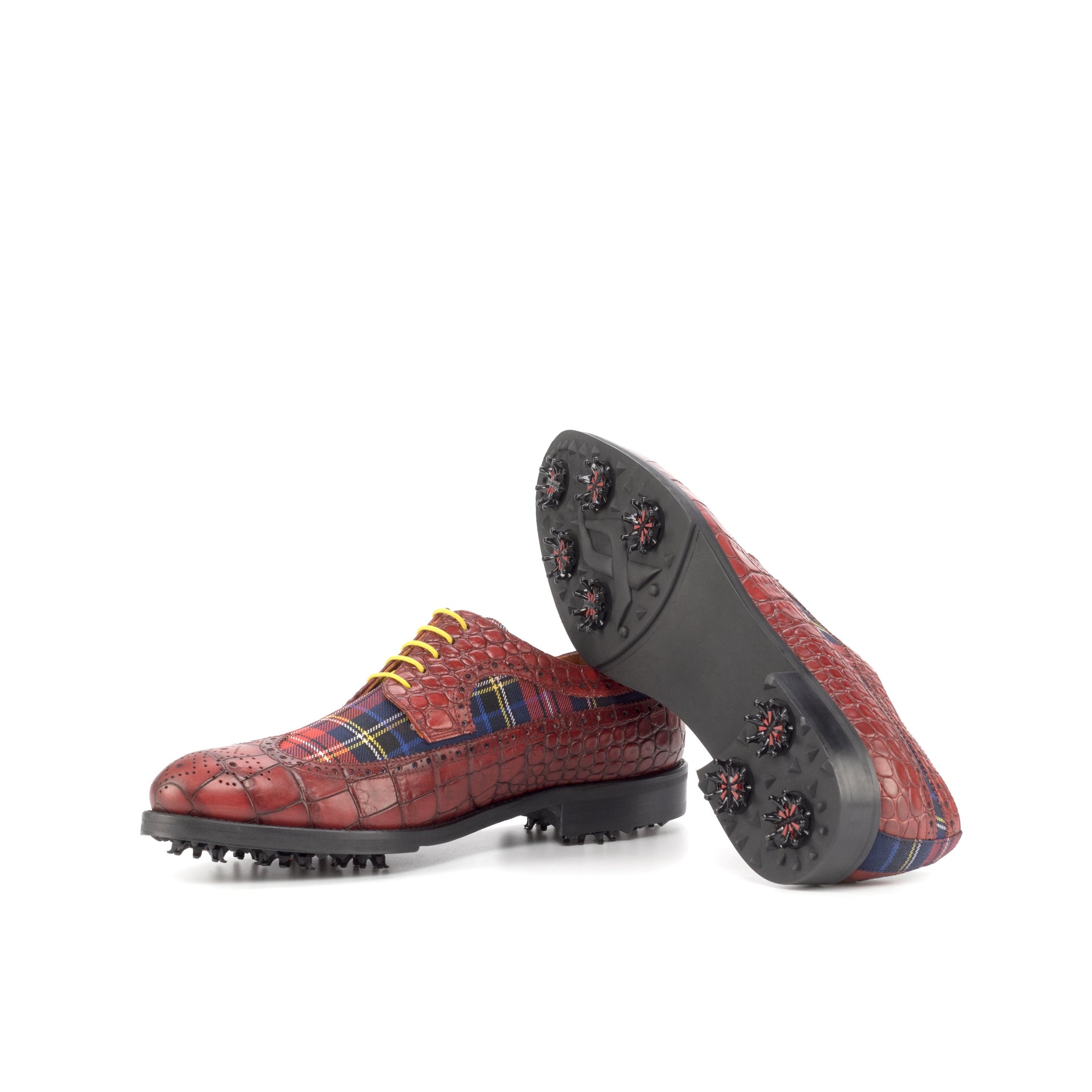 Helara - leather derby golf shoes